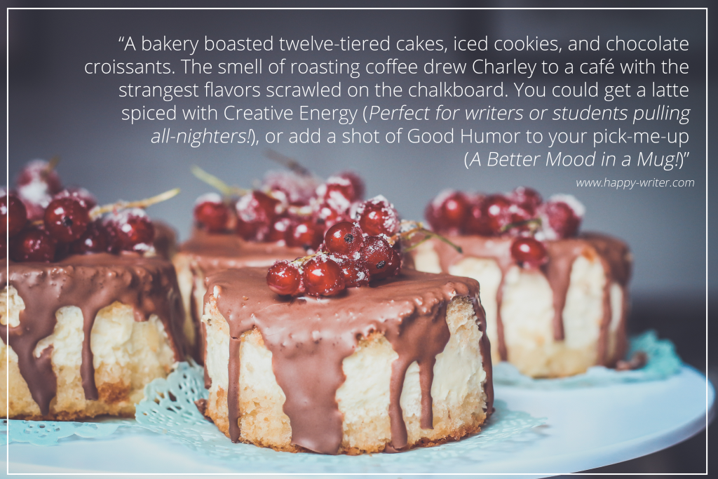 Cakes chocolate drizzle WIP quote