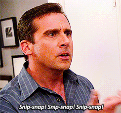 Michael Scott Snip Snap
